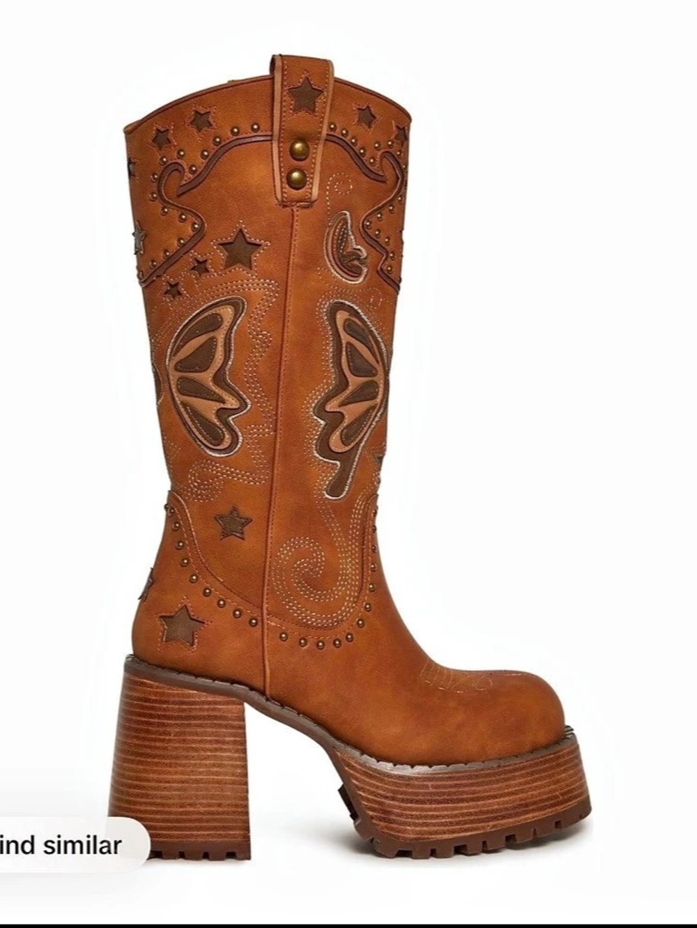 Butterfly Rodeo Western Boots - Copper - Picture 5 of 5